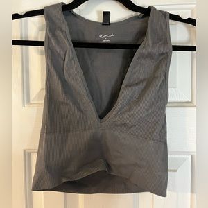 Out From Under Hailey Seamless Plunge Top